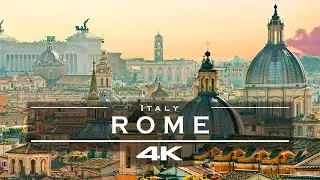 Rome, Italy 🇮🇹 - by drone [4K]