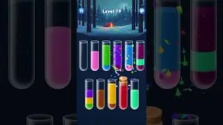 Water Sort & Help The Girl Level 79 #CorianderGaming