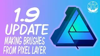 Making a brush from a pixel layer in Affinity Designer 1.9