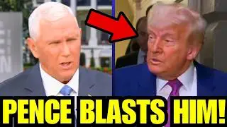 Mike Pence FINALLY NUKES Trump ON LIVE TV