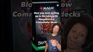 How you look pulling up with Bloomburrow at tables 🐦‍⬛