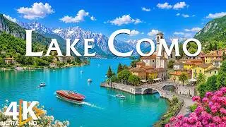 Wonders of Lake Como 4K 🇮🇹 | Italy’s Most Charming Lake, Hidden Villages & Scenic Mountain Views