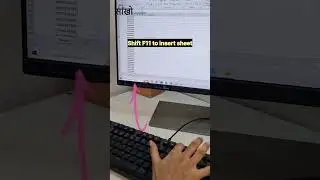 Shortcut Key for Insert and Delete Sheet in Ms Excel 
