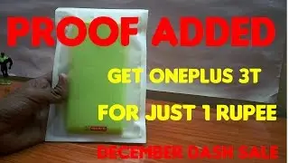 (PROOF ADDED)Win Free Oneplus3 , 3T , Powerbanks , Earphones & Many more |December Dash Sale|