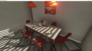 OpenGL - Voxel Cone Tracing - test scene - McGuire Archive - breakfast room