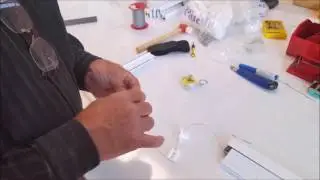 Plise (Pileli) Sineklik Montajı