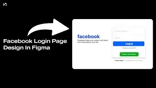 Creating Facebook Login Page In Figma