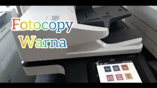 Mengulas mesin fotocopy warna HP MFP E87650