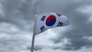 south korea flag video clip no copyright