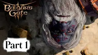 Most Epic Game Opening Ever! - Baldur's Gate 3 Playthrough & Gameplay (Part 1)