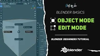 Blender 4.0 Basic 2: Object and Edit Mode