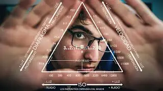 🔺 TRIÁNGULO DE EXPOSICIÓN (Velocidad de obturación, Diafragma e ISO)