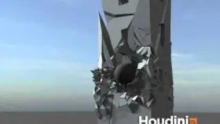 Houdini Building Collapse