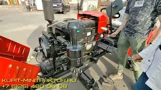 Как развоздушить двигатель одноцилиндрового трактора shifeng 240/244