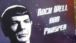 Mr Spock - Stencil Painting