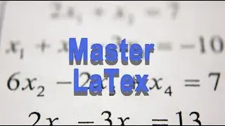 LaTeX: 一小时掌握排版神器 |Live 知识讲堂