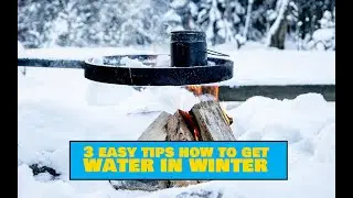 How to Get Drinking Water from Snow [ 3 Easy Outdoors Tips ]