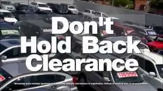 Don't Hold Back - Demo Clearance!
