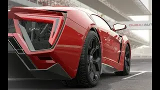 Lykan Hypersport 1 minute around the world race (driving simulator)