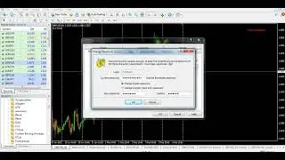 How to change login password in MT4