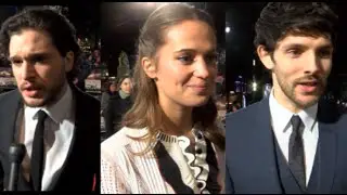 Film & TV Now Testament of Youth Premiere with Kit Harington, Alicia Vikander, Colin Morgan..