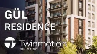 Twinmotion 2024.1 | Gül Apartmanı Architecture Animation Clip | RTX4060ti | 4K30P