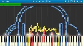 AUDACITY Synthesia MIDI Art