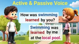English Conversation Practice | Active & Passive Voice | English Speaking practice for Beginners