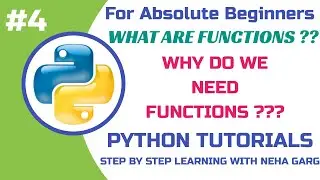 Introduction to Functions in Python | Basics of Functions | Class 11 & 12 CS 