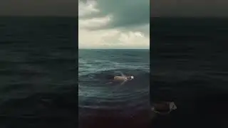 Calm Amid the Storm: Floating in the Rain and Lightning