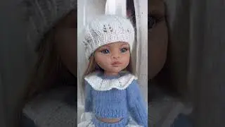 Бело-голубой комплект. 