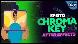 🟢 Como fazer EFEITO CHROMA KEY no AFTER EFFECTS ( green screen ) 2020