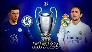 FIFA 23 Лига Чемпионов ФИНАЛ Chelsea vs Real Madrid НА КЛАВИАТУРЕ