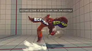[SF4REMIX] Deejay Basic Combos (B25)