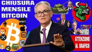 👑Chiusura mensile di Bitcoin | Vi mostro un grafico molto pericoloso per le Banche Americane🚨🚨🚨🚨