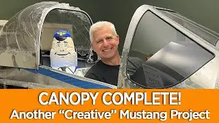 FINISHING the MUSTANG CANOPY! Another 