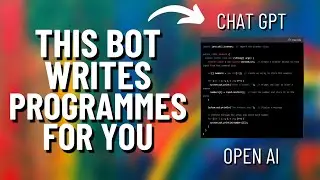This Bot Can Write Code For You. It's Smart, Creative, Straightforward, Powerful And Free. Chat GPT.