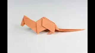 Origami Kangaroo; How to Fold an Origami Kangaroo Step by Step  Origami Animal for Kids