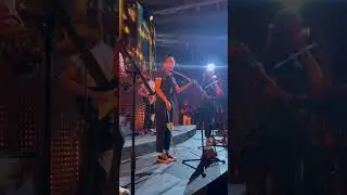 Владимир Шахрин и юные музыканты из Свердловска (ЛНР)