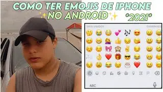 SAIU!🤩como ter emojis de iPhone no Android em 2021