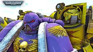 SPACE MARINES v's KHORNE DEMONS! | UEBS2 Warhammer 40K