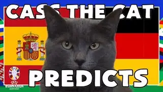 EURO 2024 QUARTER FINAL PREDICTION - SPAIN vs GERMANY CASS THE CAT