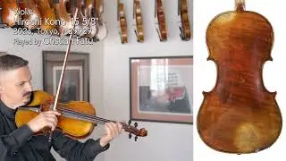 Hiroshi Kono 15 5/8" viola, 2023, Tokyo, s/n  N29929 / Cristian Fatu / at the Metzler Violin Shop