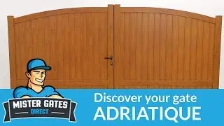 Aluminium Gate ADRIATIQUE from Mister Gates Direct