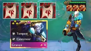 TRIPLE Runaan's Hurricane 3 ⭐⭐⭐ Graves! Bolts go BRRRRR | TFT Set 7.5