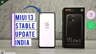 Xiaomi Mi 11 lite NE 5G  Stable MIUI 13 update with android 12 in भारत 🔥