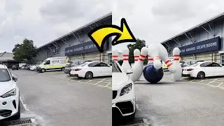How I created a Bowling VFX shot | Blender CGI Tutorial