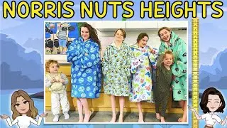 How tall are the Norris Nuts? | The Norris Nuts HEIGHTS!