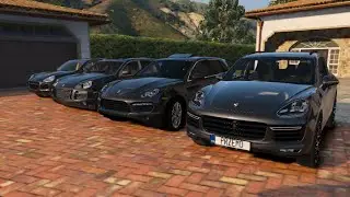 GTA V | PORSCHE CAYENNE TURBO S 2003, 2009, 2012, 2016 | GTA 5 MOD