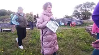 съёмки фильма Золото скифов в Кронштадте, бекстейдж 04/09/23